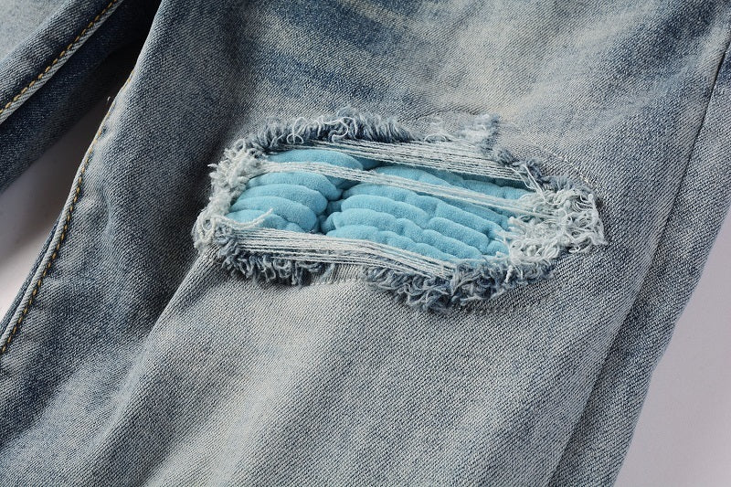 Men Trendy Jeans Pure cotton high quality