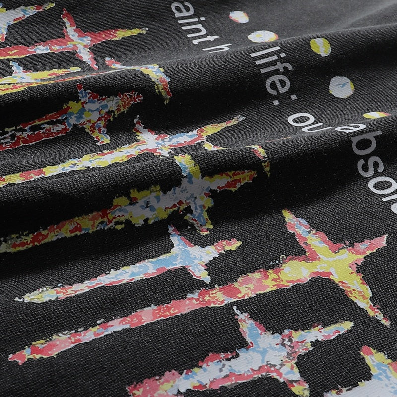 Saint Michael T Shirts GOD Grunge Box Font Bleeding Cross Vintage Back Print Graphic