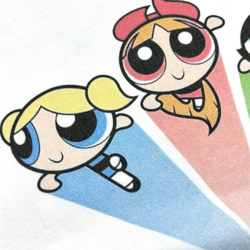 Unisex Vintage T Shirts THE POWERPUFF GIRLS Limited Edition Washed & Distressed Short-Sleeve T-Shirt. Custom heavyweight brushed fabric with a vintage feel; high-quality direct-to-garment (DTG) white ink printing; premium texture throughout.