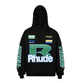RHUDE Hoodie Old-School Rhude Race Label Art