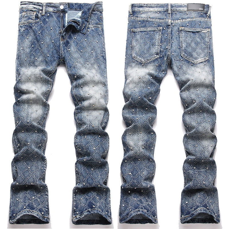 AMIRI Jeans High-quality distressed pure cotton