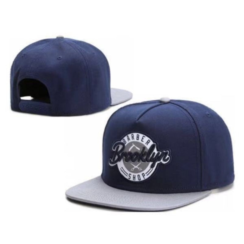 Trendy flat brimmed snapback hatsbrooklyn men's and women's adjustable hat