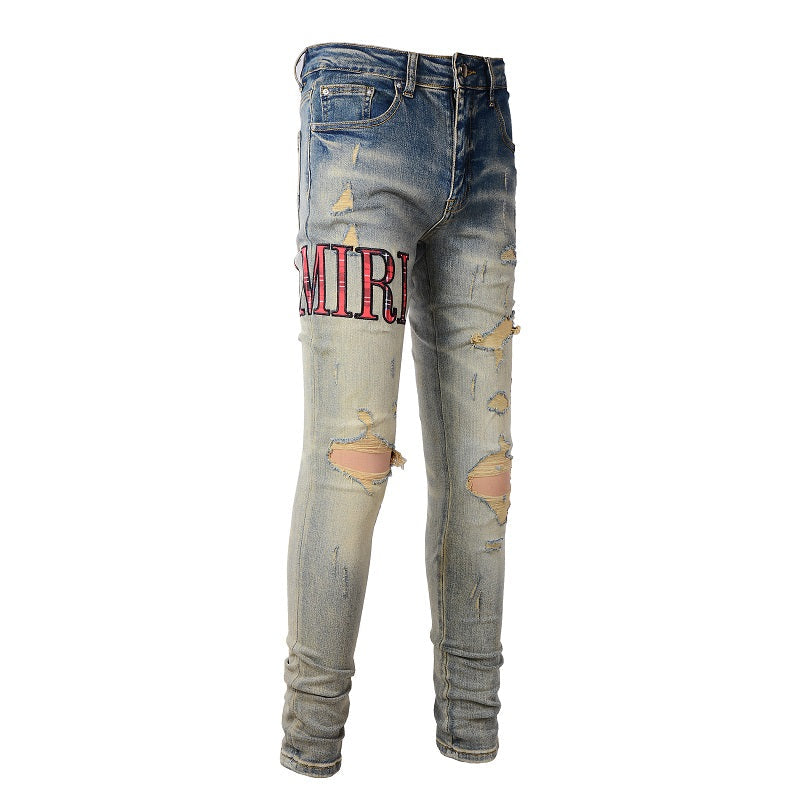 AMIRI Jeans High Street Distressed#888