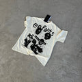 ERD T Shirts Vintage Figure Splicing Graphic Relaxed Fit Casual Short Sleeve
