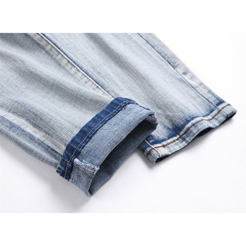 AMIRI Jeans High-quality distressed pure cotton