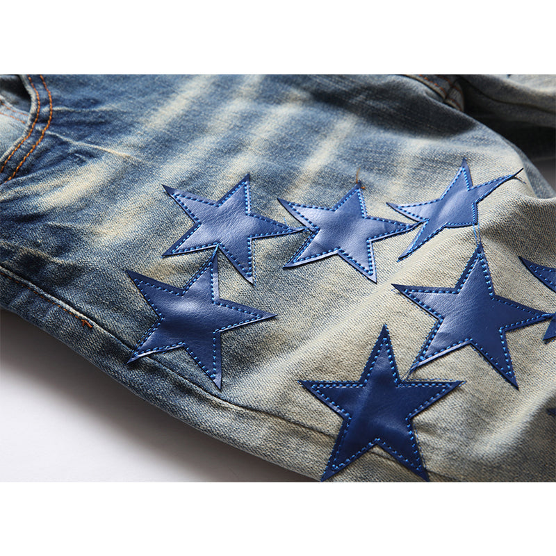 AMIRI Jeans High-quality distressed pure cotton