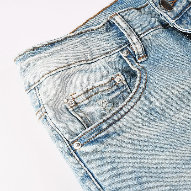 Men Trendy Jeans Pure cotton high quality