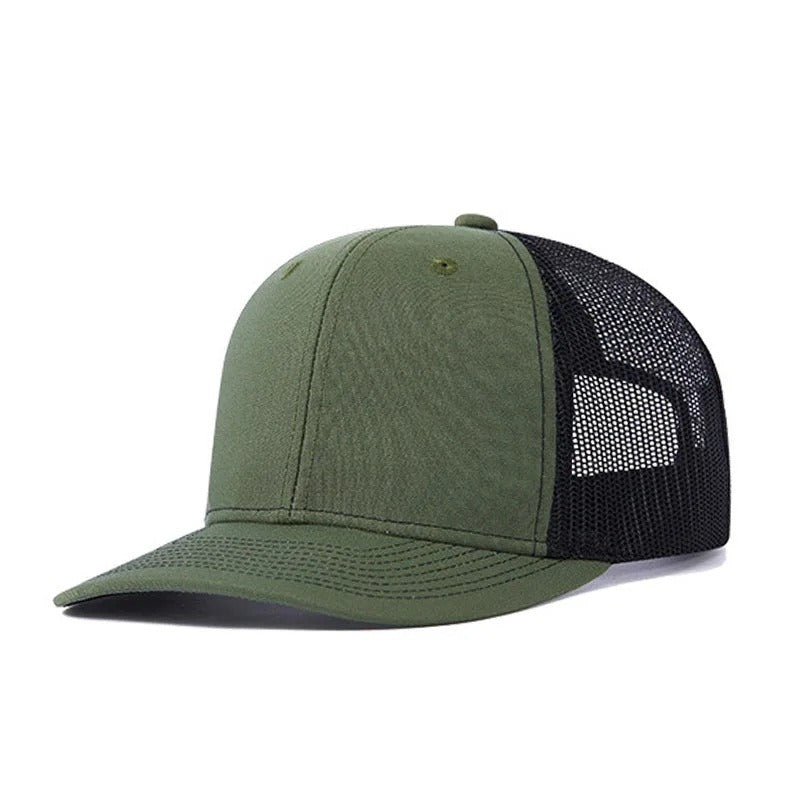 Trendy flat brimmed snapback hatsbreathable