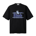 RHUDE T Shirts Sporty Bird Silhouette Motif