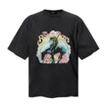 Saint Michael T Shirts  Washed Black Vintage The Beach Boys Pasture Horse Cloud Retro Band Graphic