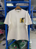 Vintage style washed summer wear T shirt 260G pure cotton high-quality streetwear