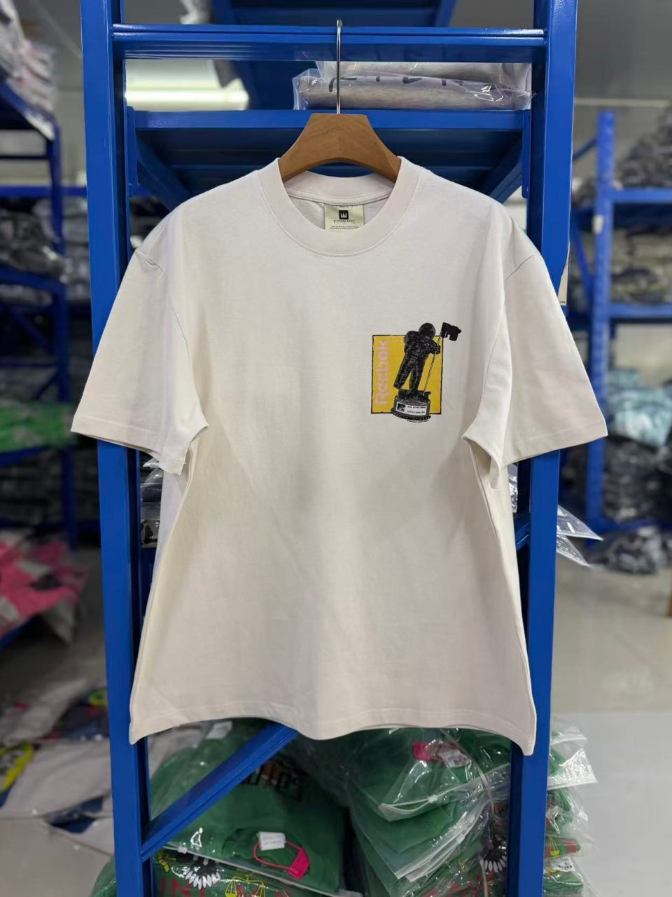 Vintage style washed summer wear T shirt 260G pure cotton high-quality streetwear
