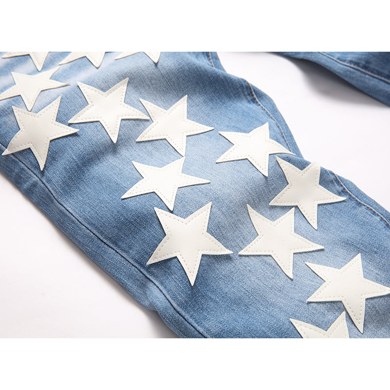 AMIRI Jeans High-quality distressed pure cotton