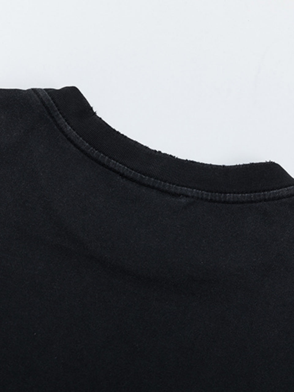Vintage style washed summer wear T shirt 260G pure cotton high-quality streetwear
