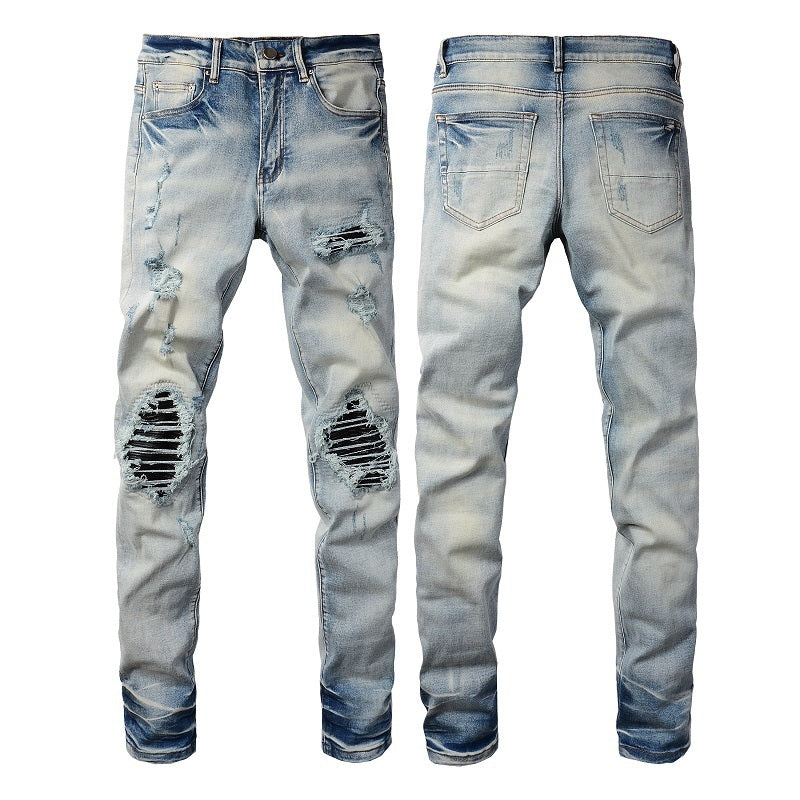 Men Trendy Jeans Pure cotton high quality