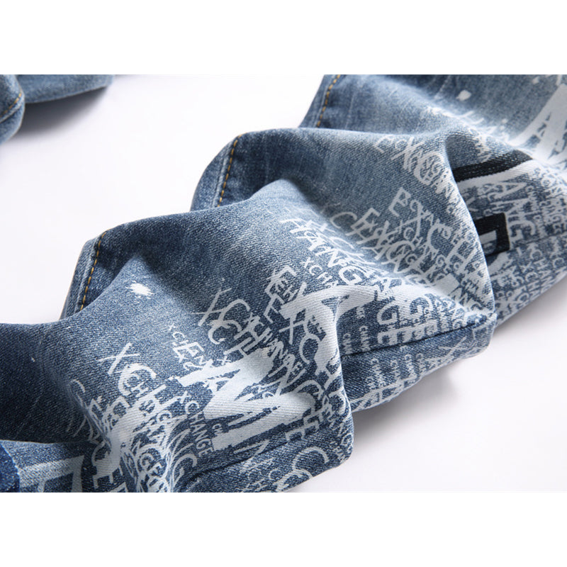 AMIRI Jeans High-quality distressed pure cotton