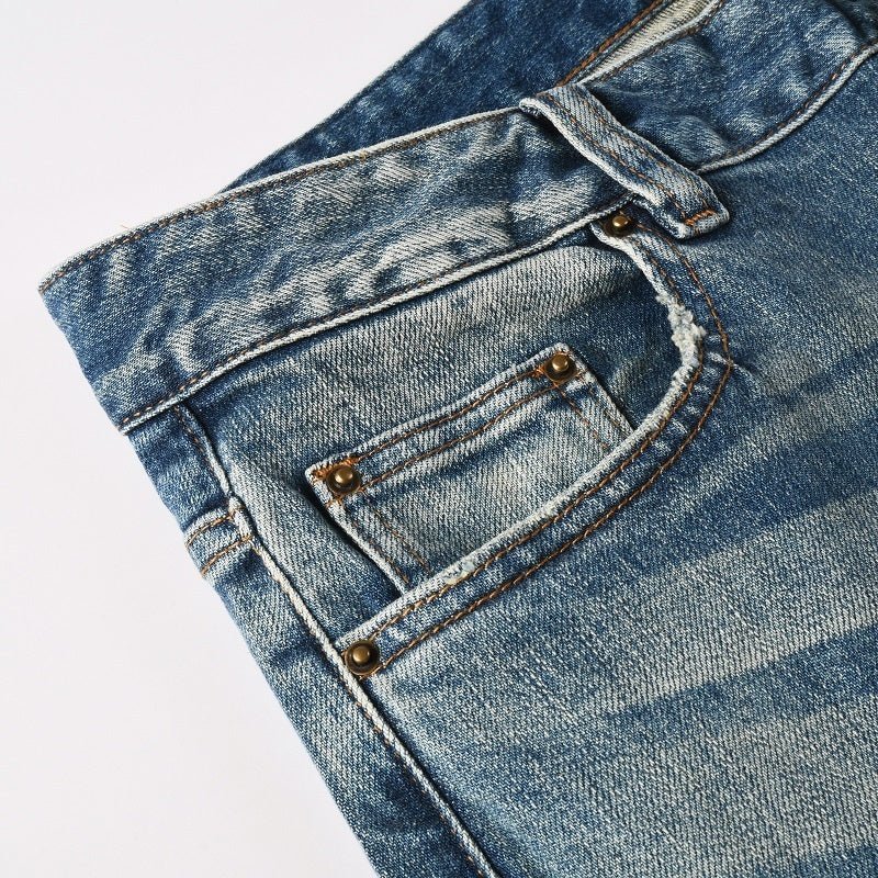 Men Trendy Jeans Pure cotton high quality