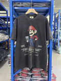Vintage style washed summer wear T shirt 260G pure cotton high-quality streetwear