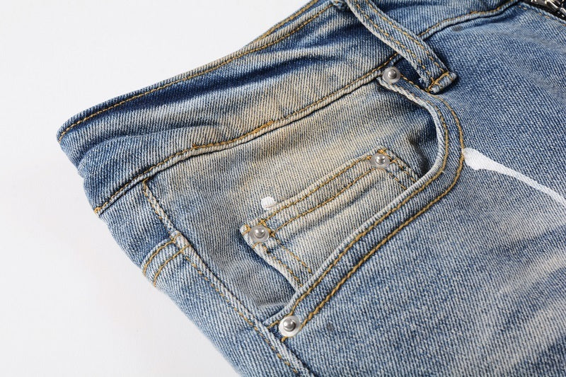 Men Trendy Jeans Pure cotton high quality