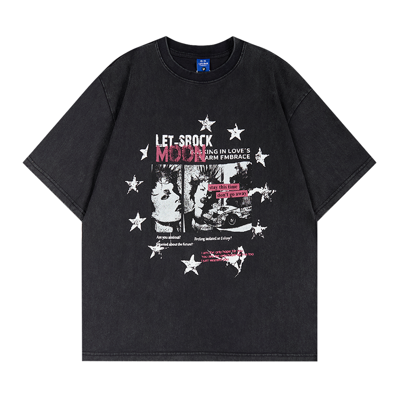 Unisex vintage T-shirts Surrounded by stars
