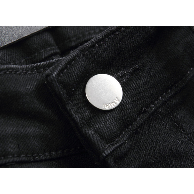 AMIRI Jeans High-quality distressed pure cotton