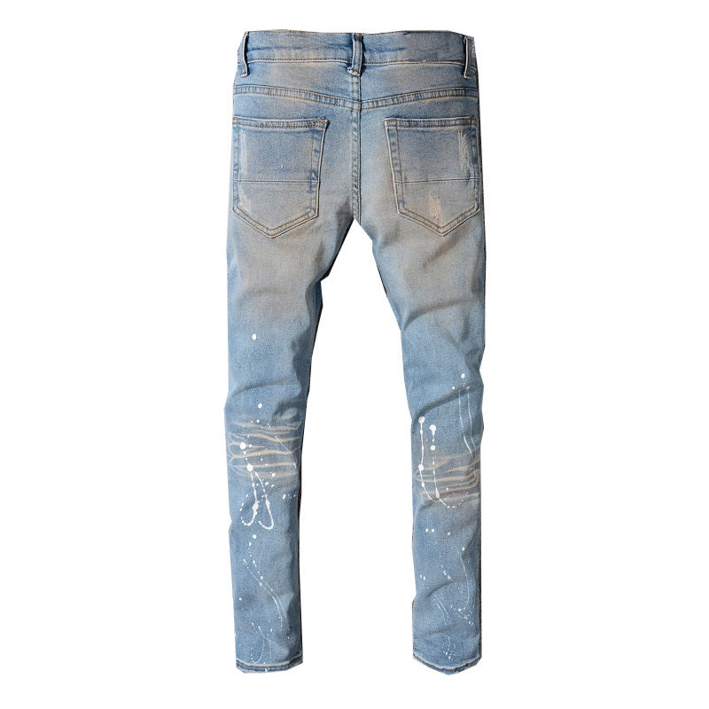 Men Trendy Jeans Pure cotton high quality