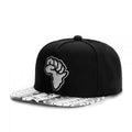 Trendy flat brimmed snapback hatsnovelty grids