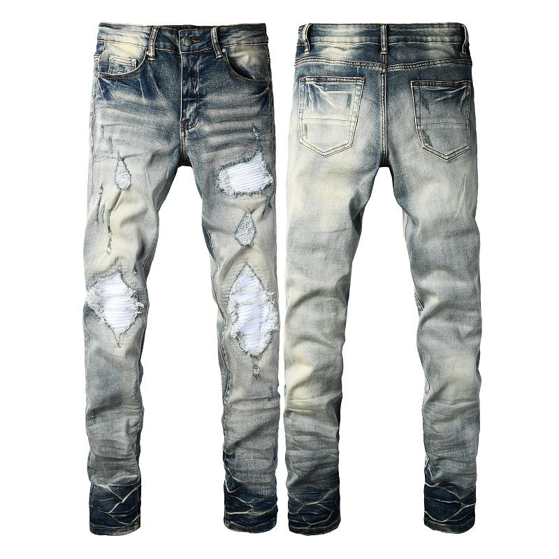 Men Trendy Jeans Pure cotton high quality