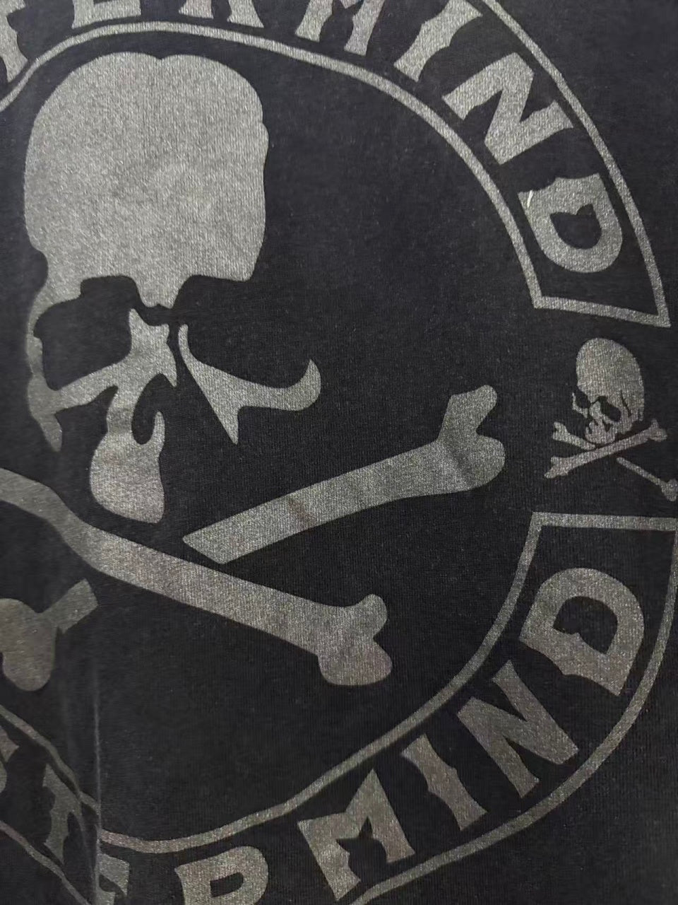 Vintage style washed summer wear T shirt Skull 260G pure cotton high-quality streetwear