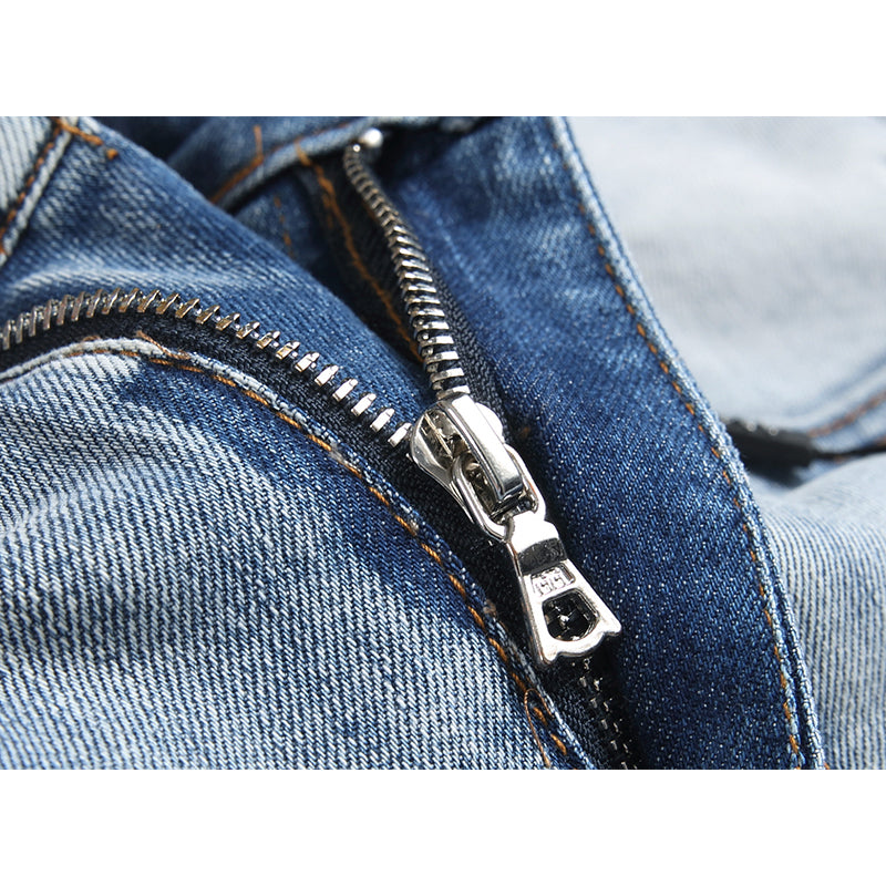 AMIRI Jeans High-quality distressed pure cotton