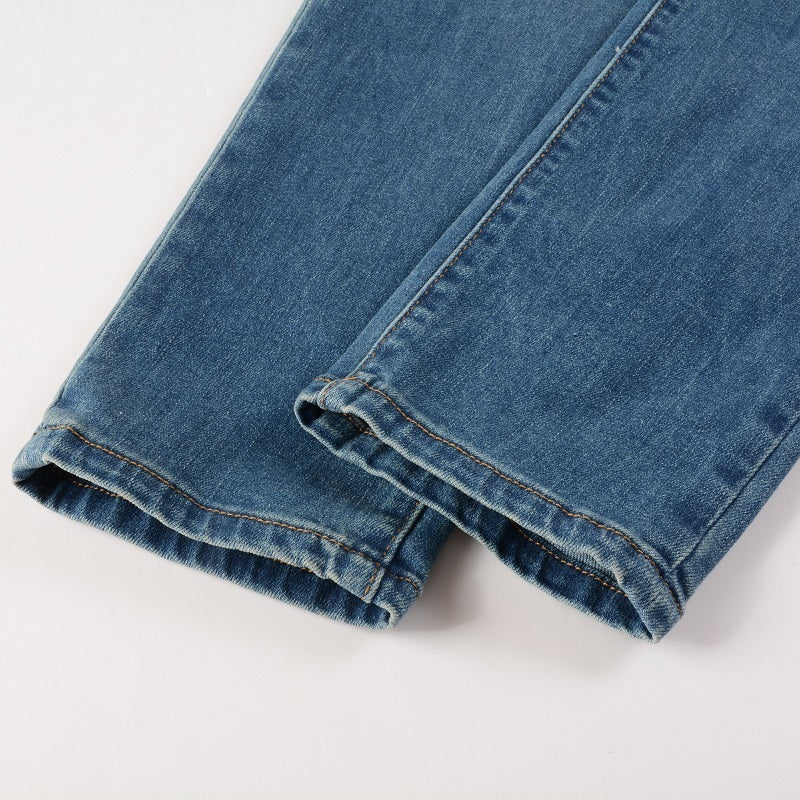 Men Trendy Jeans Pure cotton high quality