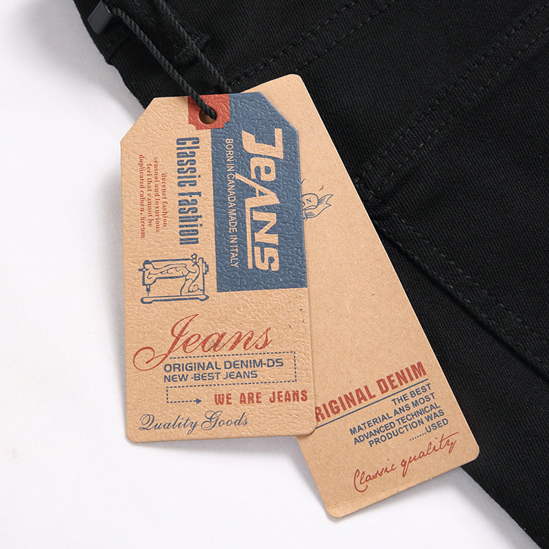 Mens Fashion Jeans Green Snake Street Graffiti 5705# Pure cotton high quality