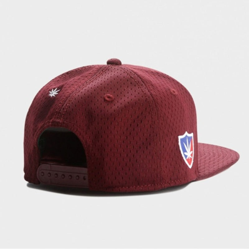 Trendy flat brimmed snapback hatssummer breathable mesh mesh for men and women neutral