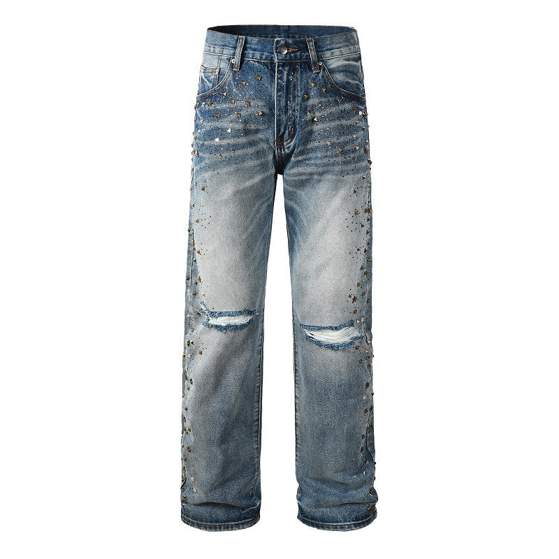Men Trendy Jeans Pure cotton high quality