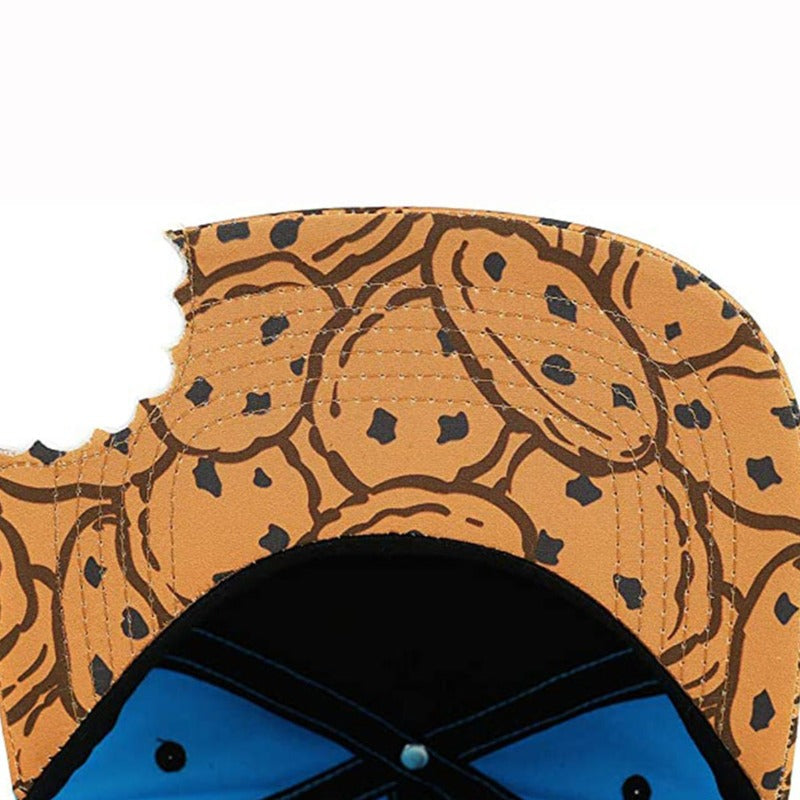 Trendy flat brimmed snapback hatscartoon men and women neutral