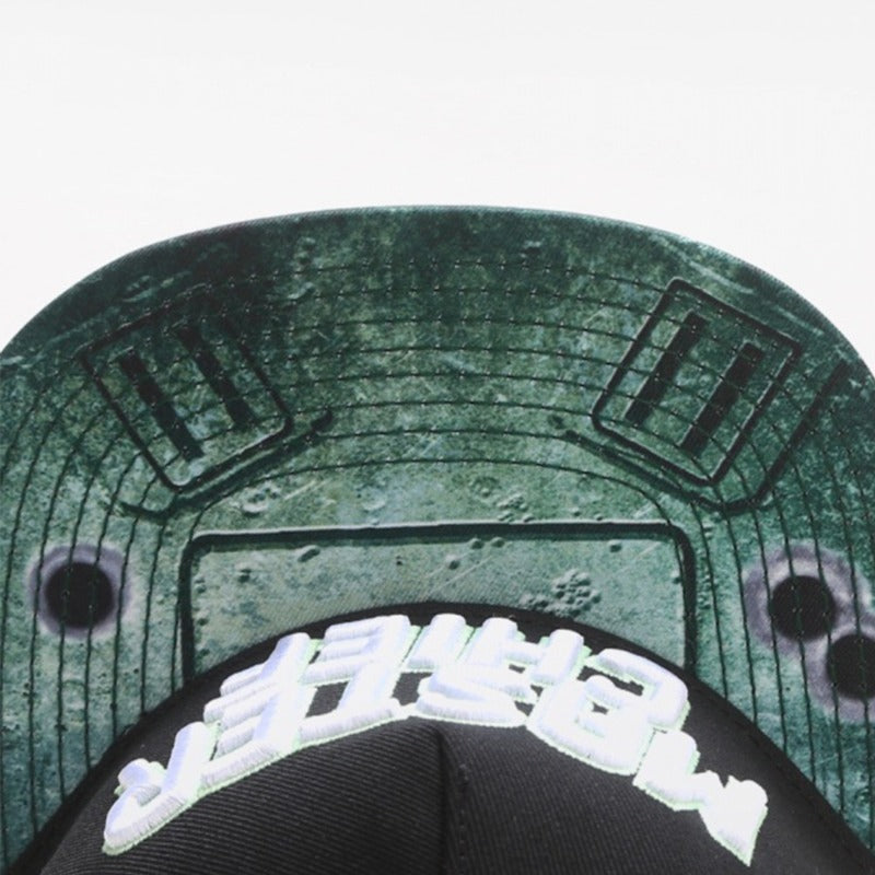 Trendy flat brimmed snapback hatsshade