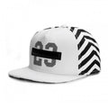 Trendy flat brimmed snapback hatsshade