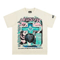 Vintage-style American T-shirt Eclectic Graffiti‑Style Religious Montage Artwork