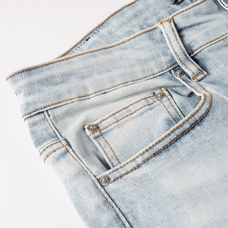 Men Trendy Jeans Pure cotton high quality