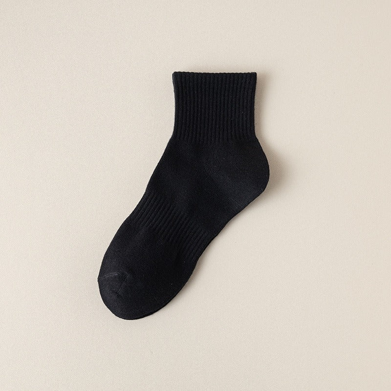 Men socks pure color