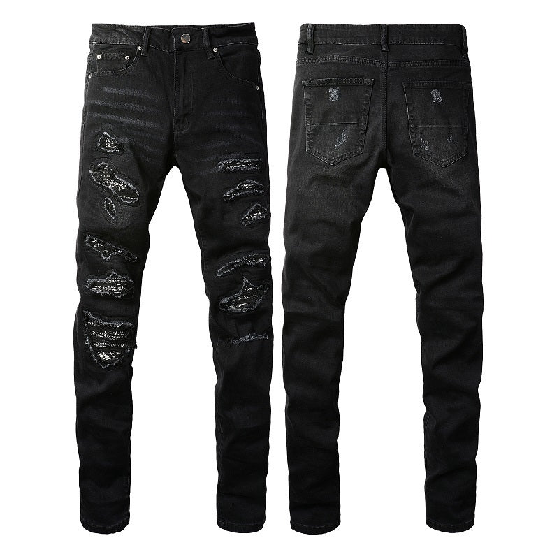Men Trendy Jeans Pure cotton high quality