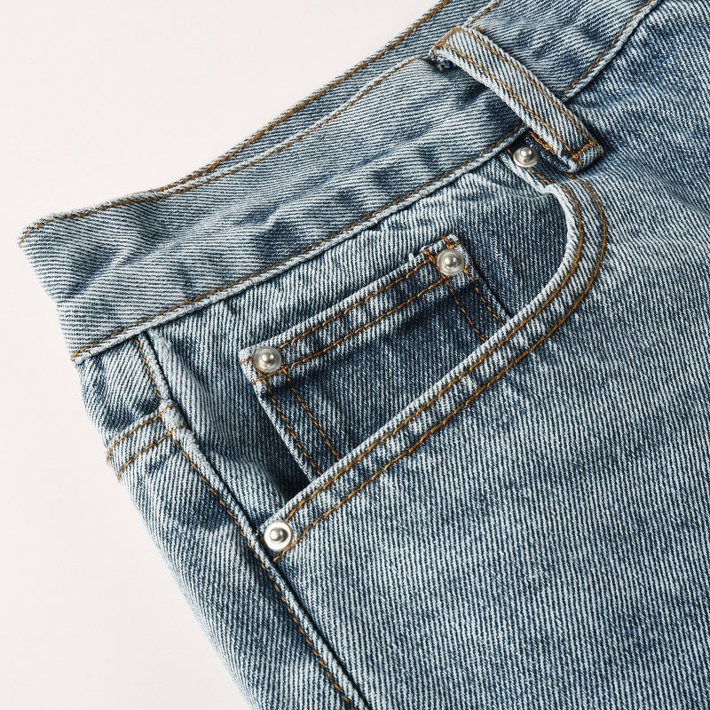 Men Trendy Jeans Pure cotton high quality