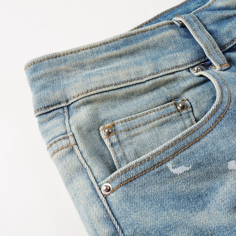 Men Trendy Jeans Pure cotton high quality