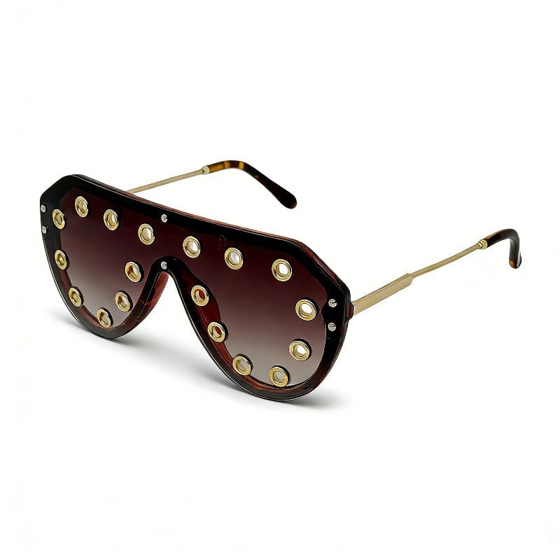 Trendy punk glasses retro