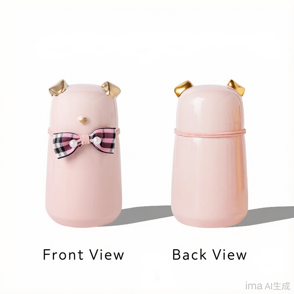Pet Urn Ceramic Urn Moisture-proof Sealed Pet Urn Puppy Dog Death Cremation Hair Storage Jar Pet Aftermath