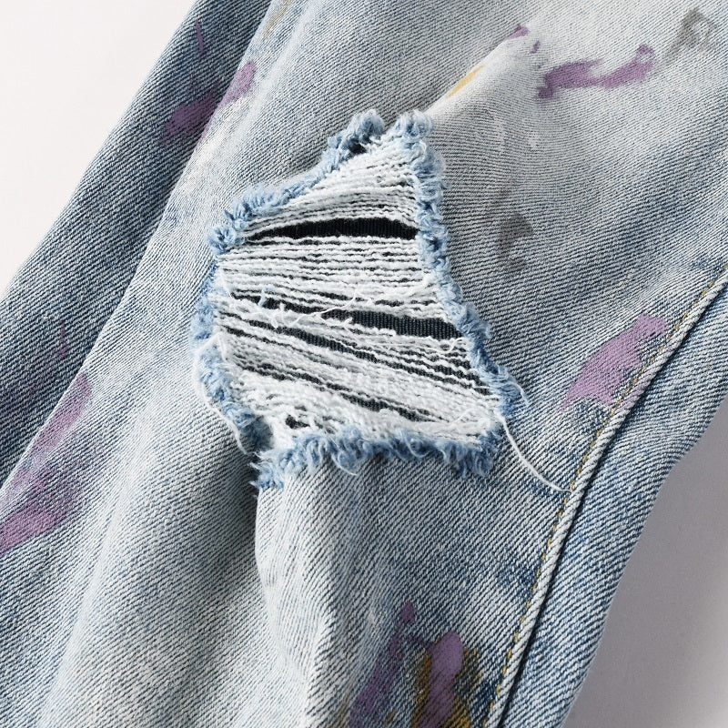 Men Trendy Jeans Pure cotton high quality