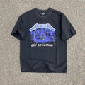 Unisex Vintage T Shirts METALLICA Lightning Chair Limited Edition Vintage-Style Washed & Distressed Tee
