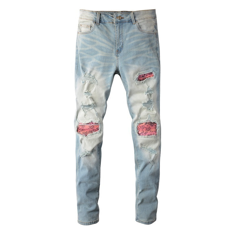 Men Trendy Jeans Pure cotton high quality