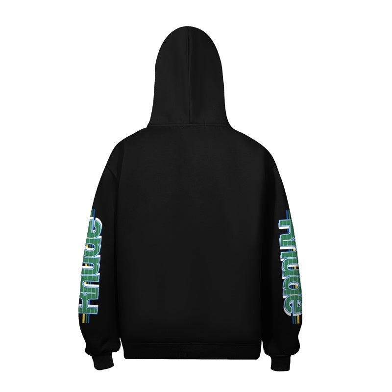 RHUDE Hoodie Old-School Rhude Race Label Art
