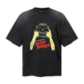 Saint Michael T Shirts Bold Red SAINT PATROL Distressed Lettering Motif